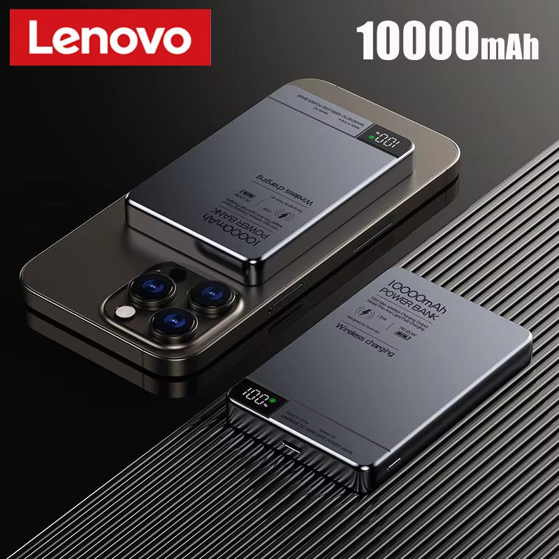 10000Mah Ultra-Thin Power Bank Magnetic Wireless Digital Display Fast Charging External Battery for Magsafe for Iphone