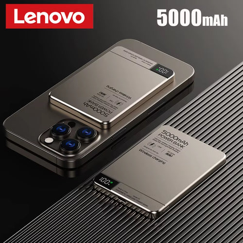 10000Mah Ultra-Thin Power Bank Magnetic Wireless Digital Display Fast Charging External Battery for Magsafe for Iphone