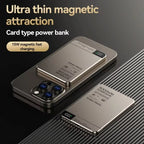 10000Mah Ultra-Thin Power Bank Magnetic Wireless Digital Display Fast Charging External Battery for Magsafe for Iphone