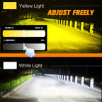 Luces LED V7 MAX Smart App 3 Colores 100W 20,000LM – H1, H4, H7, H11, 9005 y 9006