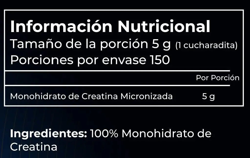 Creatina Monohidratada