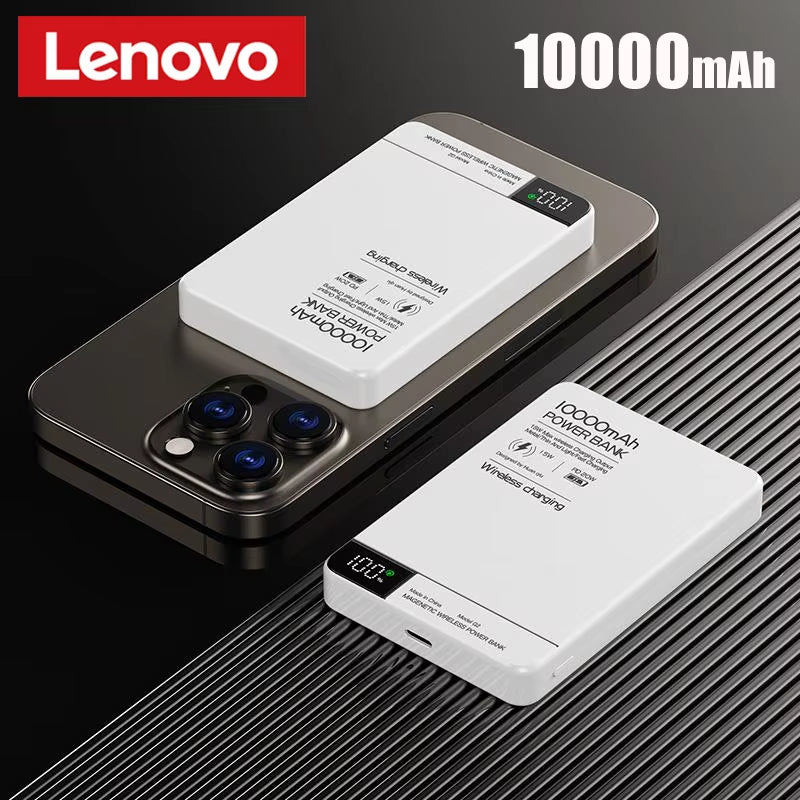 10000Mah Ultra-Thin Power Bank Magnetic Wireless Digital Display Fast Charging External Battery for Magsafe for Iphone