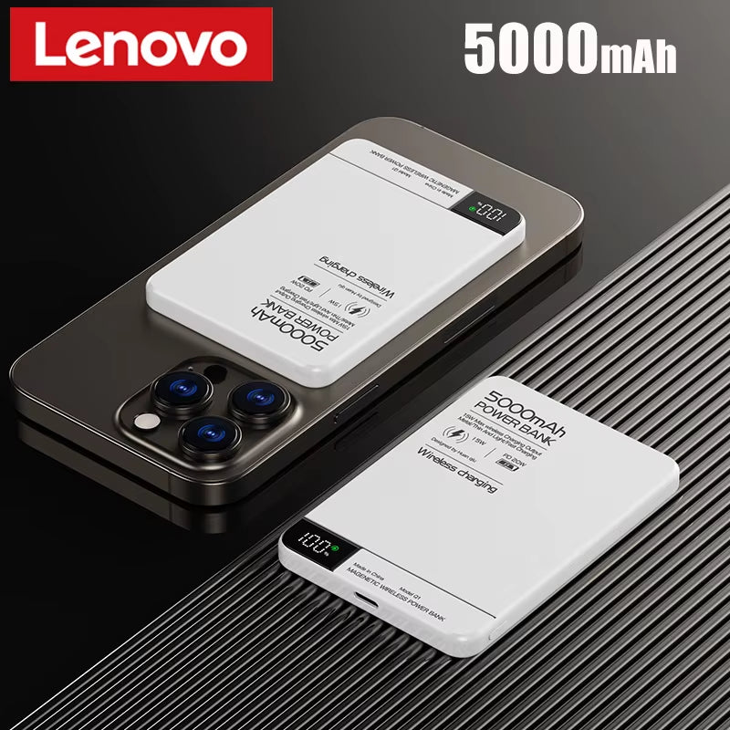10000Mah Ultra-Thin Power Bank Magnetic Wireless Digital Display Fast Charging External Battery for Magsafe for Iphone